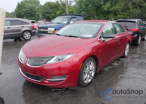 2014 Lincoln Mkz Hybrid from USA, damaged, VIN 3LN6L2LU2ER814360